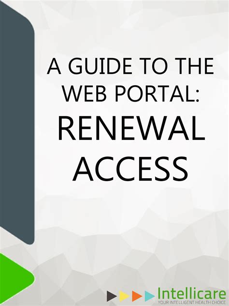 intellicare portal|ACCESS .